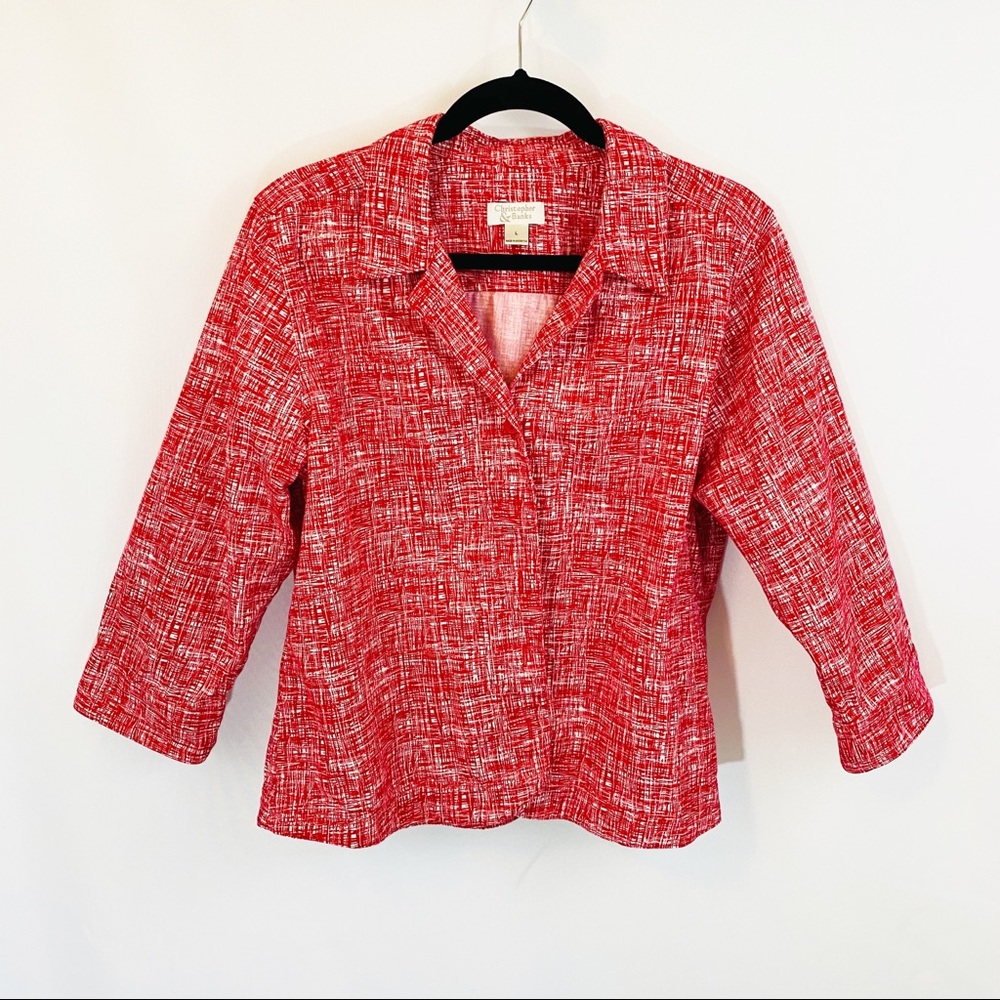 💋3/$20 SALE!💋Christopher & Banks Cropped Blazer